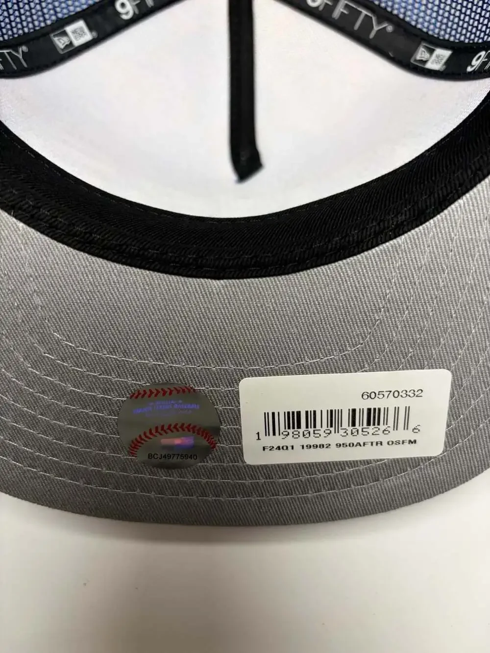 New Era Men's New Era Royal Chicago Cubs Seeing Diamonds A-Frame Trucker 9FIFTY